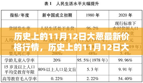 历史上的11月12日大葱价格行情深度解析与评测