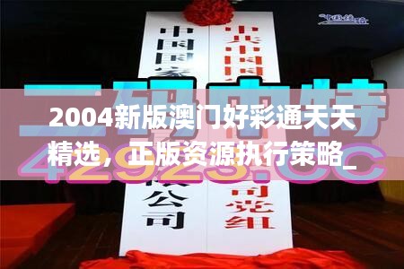 2004新版澳门好彩通天天精选，正版资源执行策略_套装版TBA536.53