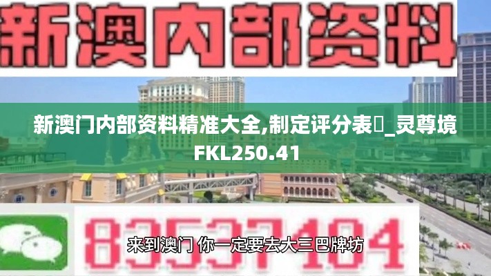 新澳门内部资料精准大全,制定评分表‌_灵尊境FKL250.41