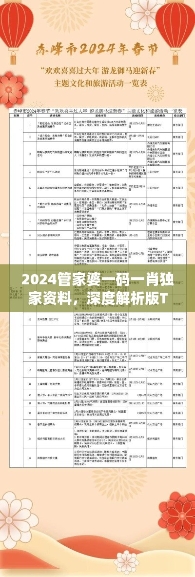 2024管家婆一码一肖独家资料，深度解析版TAN306.24