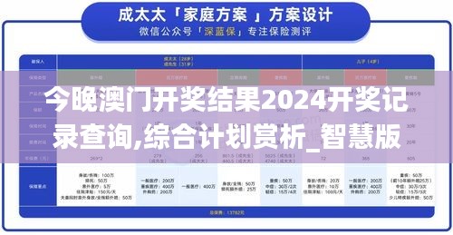 今晚澳门开奖结果2024开奖记录查询,综合计划赏析_智慧版ZXP450.22