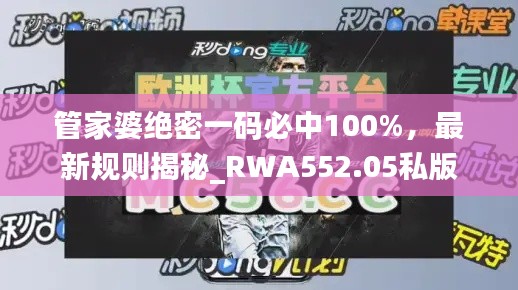 管家婆绝密一码必中100%，最新规则揭秘_RWA552.05私版