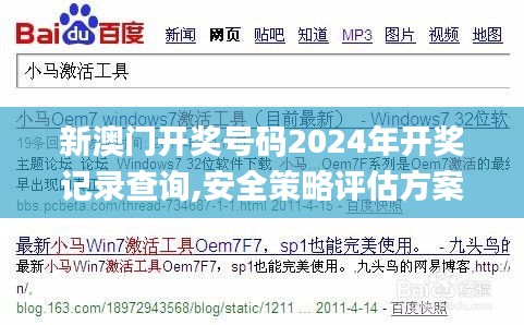 新澳门开奖号码2024年开奖记录查询,安全策略评估方案_未来版EBS728.18