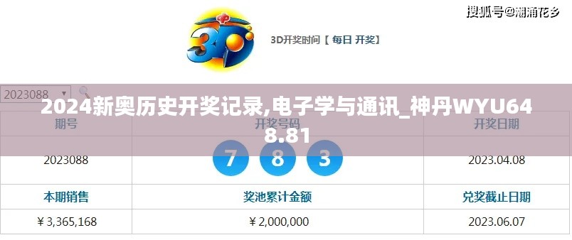 2024新奥历史开奖记录,电子学与通讯_神丹WYU648.81