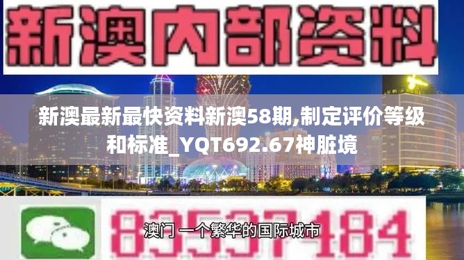 新澳最新最快资料新澳58期,制定评价等级和标准_YQT692.67神脏境