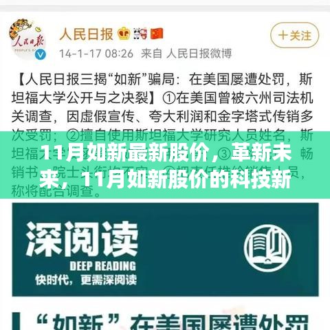 革新之星，最新股价揭示如新科技的力量与未来展望