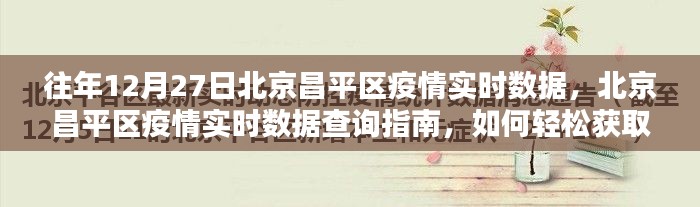 北京昌平区往年12月27日疫情实时数据查询指南及获取方法解析