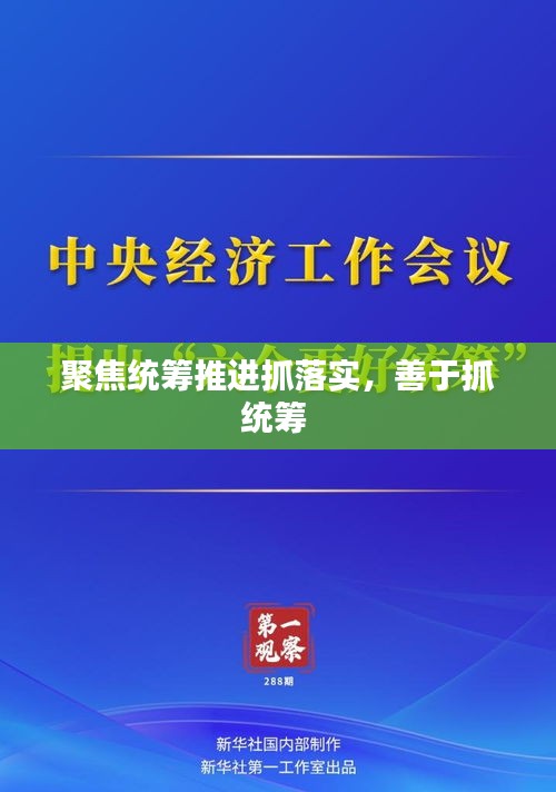 聚焦统筹推进抓落实，善于抓统筹 